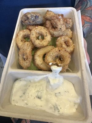 Calamari  at Spritz in Antwerpen