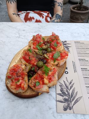 Bruschette at Spritz in Antwerpen