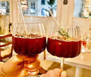 Mocktail braambes at Spritz in Antwerpen