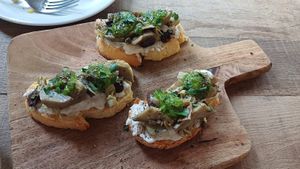 Suggestion bruschette at Spritz in Antwerpen