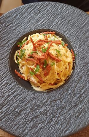 carbonara at Spritz in Antwerpen