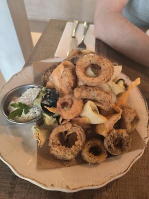 Calamari fritti at Spritz in Antwerpen