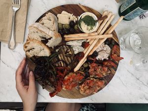 Antipasto misto at Spritz in Antwerpen