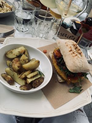 Hamburger all’italiana at Spritz in Antwerpen