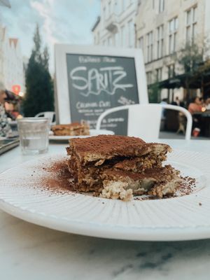 Tiramisu at Spritz in Antwerpen