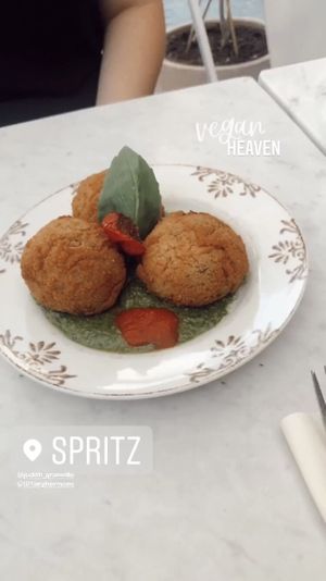 Arancini at Spritz in Antwerpen