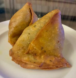 Punjabi samosa  at Rangoli in Dubai