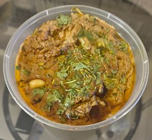 Mushroom cashew curry  at Rangoli in Dubai