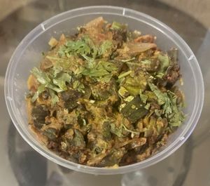Bhindi Do Pyaza  at Rangoli in Dubai