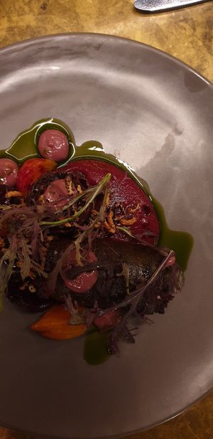 Beetroot dish at The Gantry in Sydney