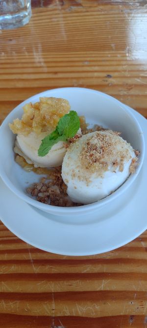 Dessert at Flora Farms in San Jose Del Cabo