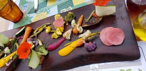 Appetizer! Amazing! at Flora Farms in San Jose Del Cabo