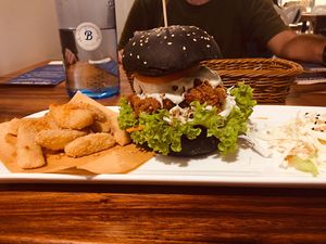 Mushroom Burger at Blue in Penang