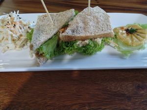 Tofu sandwich at Blue in Penang