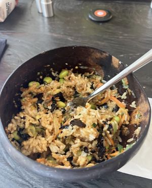 Veggie Poke Bowl  at The Place With No Name in Pecatu