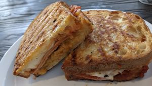 Parma toastie at Love Madre in Cheltenham