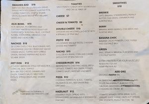 Menus back March 2020 at Love Madre in Cheltenham