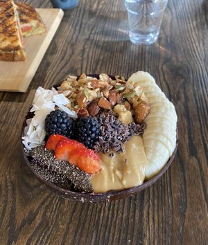 Açai bowl   at Love Madre in Cheltenham