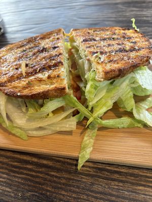 BLT Toastie   at Love Madre in Cheltenham