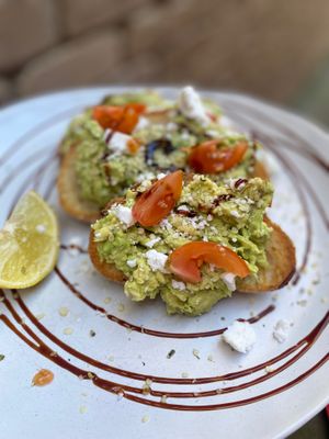 Smashed avo at Love Madre in Cheltenham