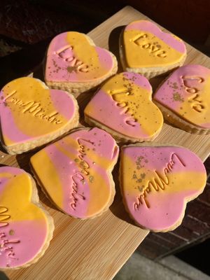 Evagreen baking sugar cookies  at Love Madre in Cheltenham