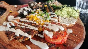 Big breakfast  at Love Madre in Cheltenham