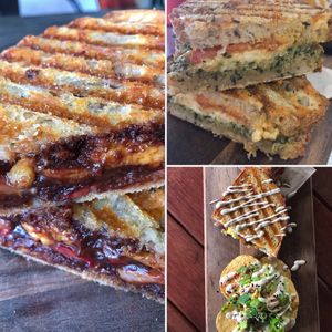 Toasties = comfort food. Choose one from our menu as is, or add something to it from our add ons... at Love Madre in Cheltenham