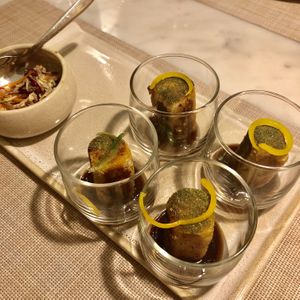 Sweet potato and pumpkin galette at Kiara Soul Kitchen in New Delhi