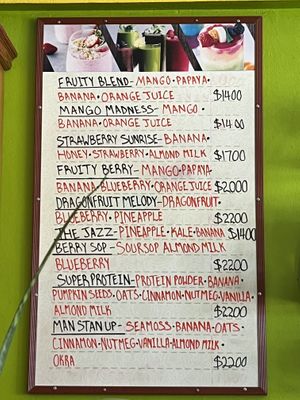   at Living Food and Juices in Kingston