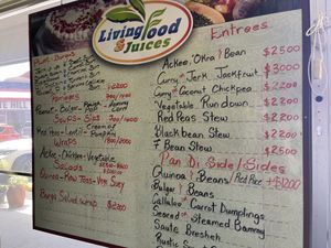   at Living Food and Juices in Kingston