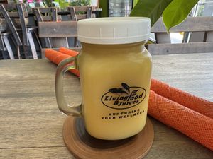Star fruit drink, no sugarr  at Living Food and Juices in Kingston