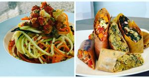 Vegoodles
Coconut Veg Wraps at Living Food and Juices in Kingston