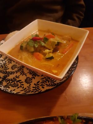 Curry at Wau Restaurant in Amsterdam