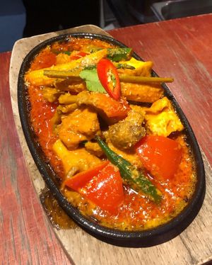 Vegan Rendang at Wau Restaurant in Amsterdam