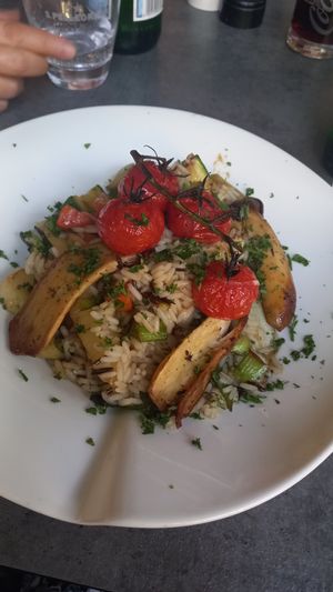 bunte reispfanne 17,90€ at Kugelofen in Weinheim