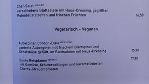 nur 1 explizit veganes gericht🥲 at Kugelofen in Weinheim