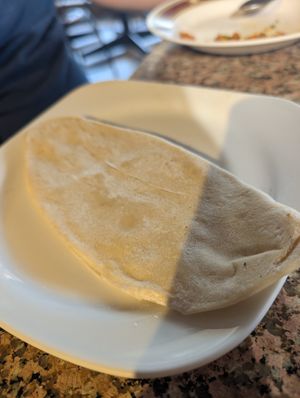 Bread that comes with the manchurian at Windmill in Nairobi