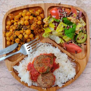 daily lunch at Vivida in Tel Aviv