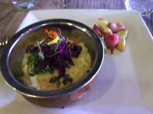 Risotto rice with veg at Francisca's in San Francisco