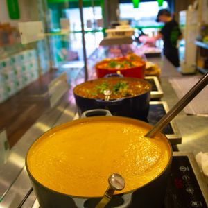 Daily Changing Hotpots at Revive Vegan Cafe - Lorne St in Auckland