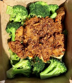 Lemongrass deluxe  at Golden Era Vegan Restaurant in San Francisco