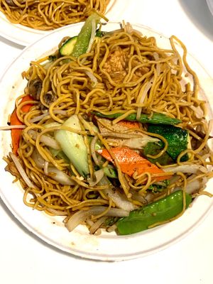Chowmein  at Golden Era Vegan Restaurant in San Francisco