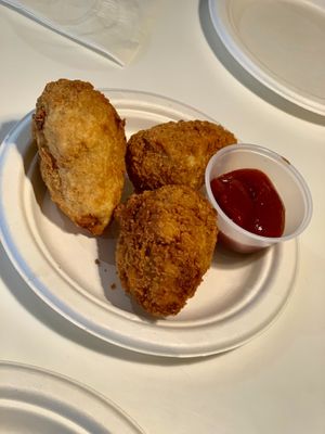 Drumsticks  at Golden Era Vegan Restaurant in San Francisco