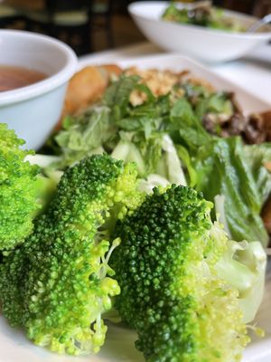 With broccoli added at Golden Era Vegan Restaurant in San Francisco