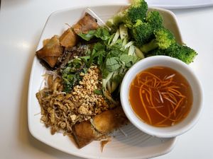 Garden vermicelli at Golden Era Vegan Restaurant in San Francisco