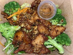 Lemongrass deluxe   at Golden Era Vegan Restaurant in San Francisco