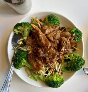 Lemongrass deluxe  at Golden Era Vegan Restaurant in San Francisco