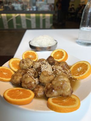   at Golden Era Vegan Restaurant in San Francisco