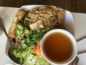 Garden vermicelli  at Golden Era Vegan Restaurant in San Francisco