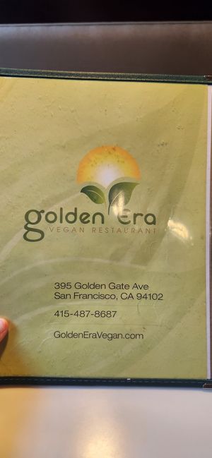  at Golden Era Vegan Restaurant in San Francisco